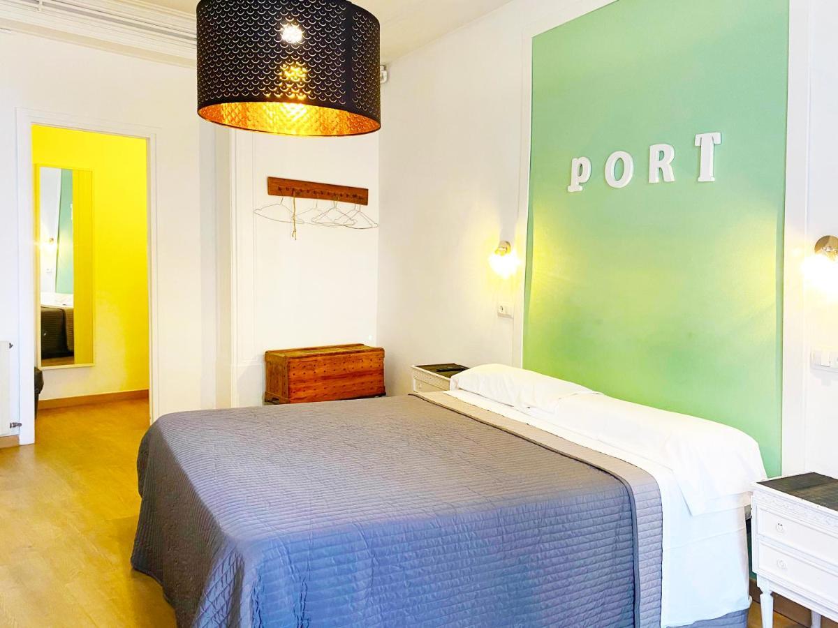 Hostal Portugal Otel Barselona Dış mekan fotoğraf